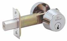 4291S 4291S Single Cylinder Tubular Deadlock 5-Pin Key F13, F21, F22, F31, F32 Backset: 60, 70mm Door Thickness: 35-55mm