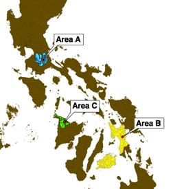 Recent Results Obtained in Three Regions of the Philippines In the last two years, have travelled