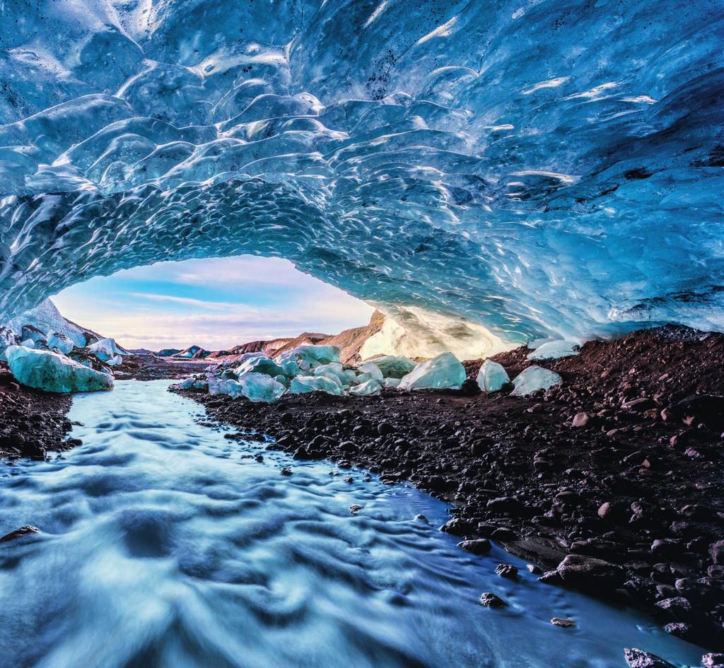 GLACIAL CAVE, ICELAND Nikon D800, Nikon AF-S 14-24mm f/2.8g ED, 1/4000 sec, f/8, ISO1000 What are your golden rules for shooting landscape pictures? Keep it simple.