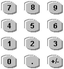 Use the keys below the knob to move the cursor left or right. 2.