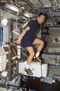 TERVISE KURSUS Astronaut vajab tugevaid luid, et vastu pidada kosmoses valitsevatele raskustele. Kosmoses viibides inimese luud hõrenevad ning lihased muutuvad nõrgaks.