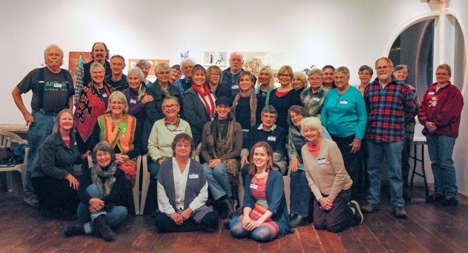 Page 5 ARTrails of Southwest Washington 2017 ARTrails Artists Photo taken during welcoming meeting at the Morgan Arts Center Marcy Anholt Stain glass Penney Auld Weaving/ fiber arts Susan Blubaugh
