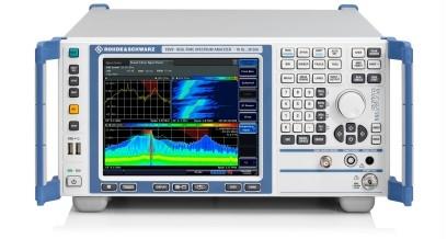 Electrical measuring equipment A spectrum analyzer measures the magnitude of an input signal versus frequency within the full frequency range of the instrument.