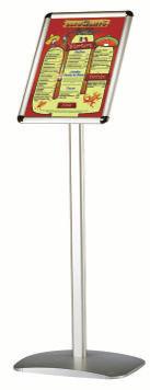 1014mm LD1074 BusyGrip telescopic information stands Freestanding