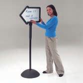 WriteOn Signage - Wall and Freestanding Timeminder in-out message board Simple in-out and message board This simple printed drywipe board allows you to know if a member of staff is in the building.