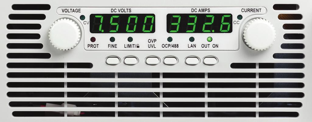 03 Keysight N8700 Series System DC Power Supplies - Data Sheet Easy front-panel operation You can quickly and easily operate the power supply with its rotary knobs and buttons.