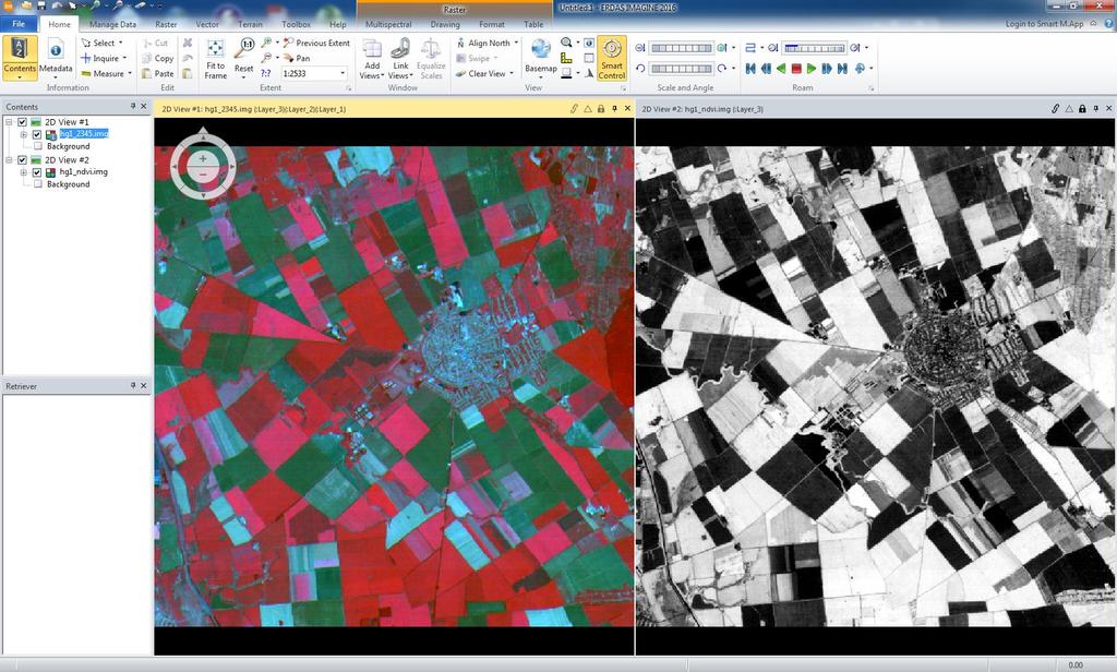 Select Function: Choose NDVI and you should see the function described toward the bottom of the window.