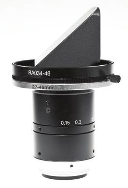 lens Equipped with a built-in 5mm spacer to accommodate all C-mount lenses Accommodates a lens up to 42.5mm in length and 37.5mm in diameter EXT-S-SET 6-Ring : 0.5mm, 1mm, 5mm, 10mm, 20mm, 40mm 88.