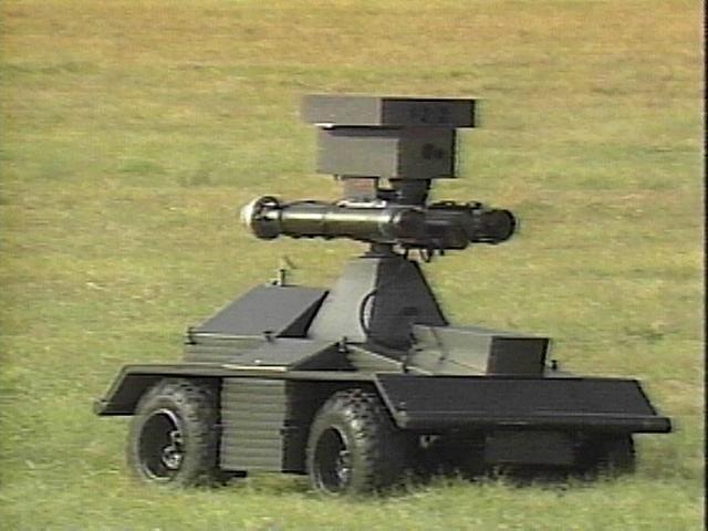 Cooperative Unmanned Ground Attack Robot