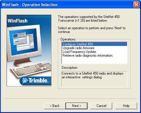 Note: All WinFlash utility modules that you load onto your computer must be installed at the same location under the same