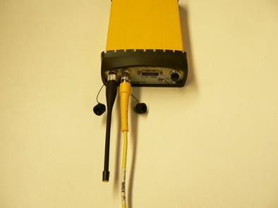 3. Connect the rubber antenna