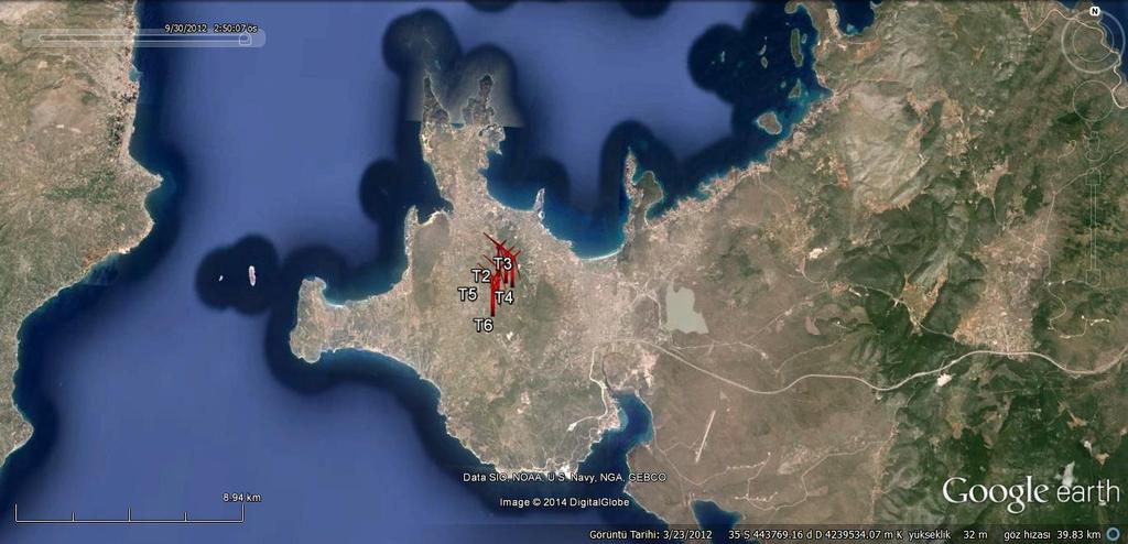 T-PVS/Files (2017) 5-10 - 2- Çeşme WEI This WEI is an example of projects under construction. It includes 6 turbines, located almost in the same habitat with the above project.