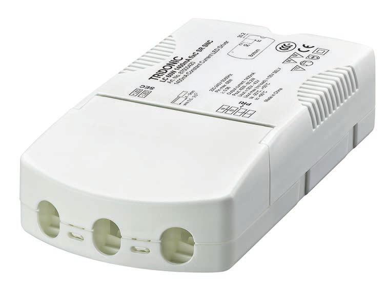 Driver LC 50/60W 1200/700/1400mA fixc SR SNC ESSENCE series Product description Independent fixed output LED Driver Constant current LED Driver Output