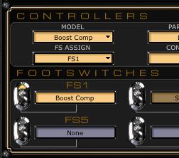 .. The completed Model Assignment appears in the respective FS slot Assigning the Boost Comp Model to FS1 This completes the FS assignment.
