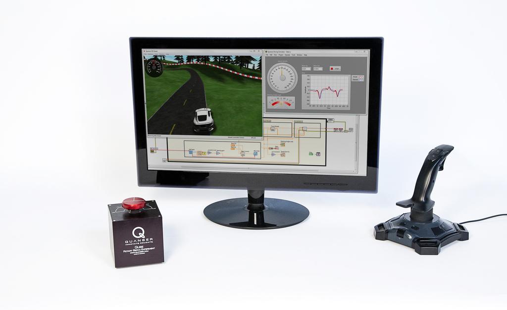 1 INTRODUCTION The Quanser HIL Driving Simulator (QDS) is a modular and expandable LabVIEW model of a car driving on a closed track.