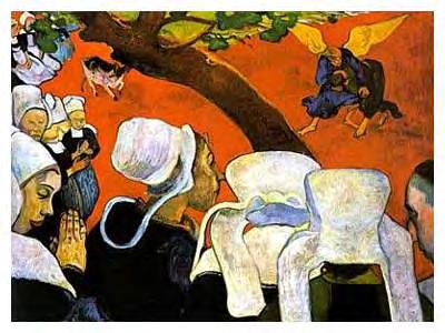 FAUVISM The Roots of Fauvism Fauvism has its roots in the postimpressionist paintings of Paul Gauguin. It was his use of symbolic color that pushed art towards the style of Fauvism.