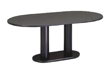 CONFERENCE TABLES GEO CONFERENCE TABLE glass/black steel