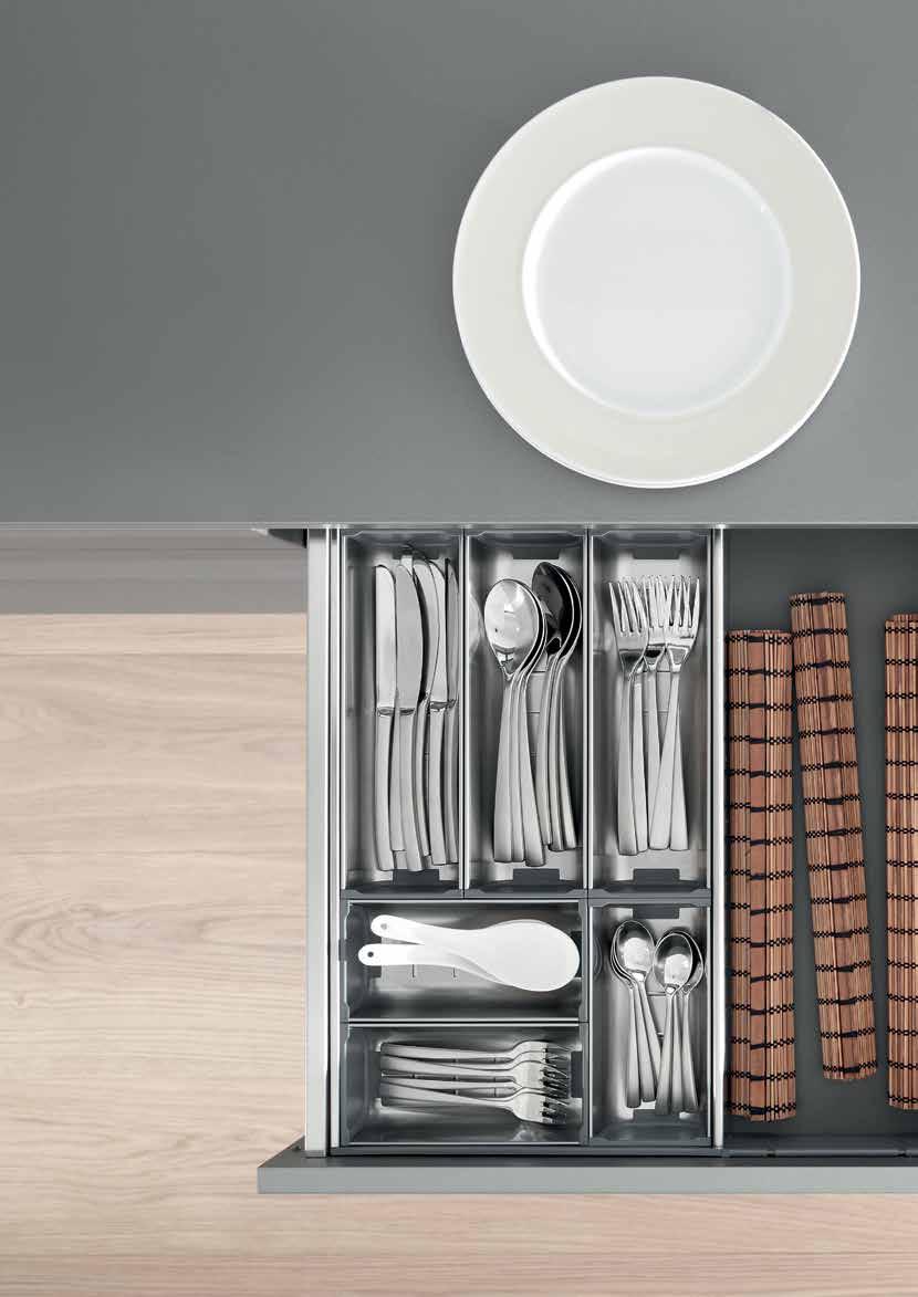 So many practical advantages Blum has a range of practical and versatile inner dividing systems.