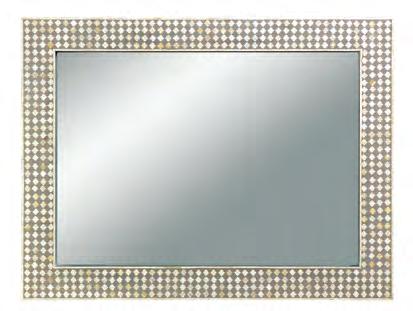 275 Bone Inlaid Mirror 50W 38D 1-1/2H Can be