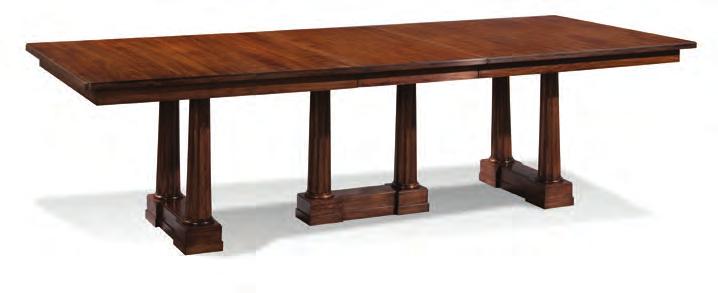 Solid Cherry Top 551-3 Dining Table - same as 501-3, except with