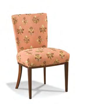 Lolling Side Chair 23W 24D 38H 19SD