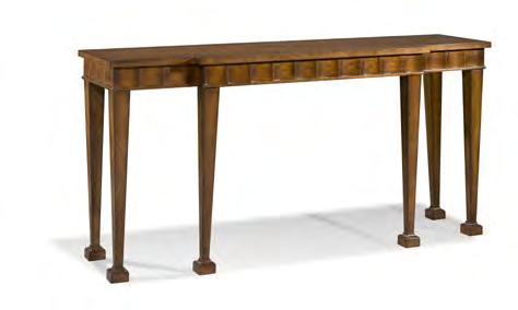 879 Buffet 68W 20D 36H Solid cherry construction with figured cherry
