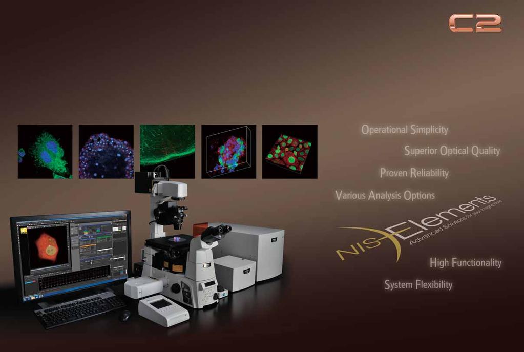 Confocal Microscope An essential microscopy laboratory insturument The C2 confocal microscope system comprises a new generation of Nikon confocal instruments designed to be essential laboratory tools.