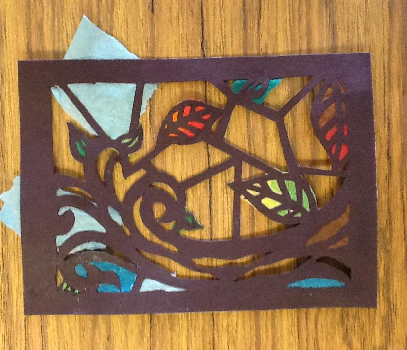 ART NOUVEAU STAINED GLASS 10.