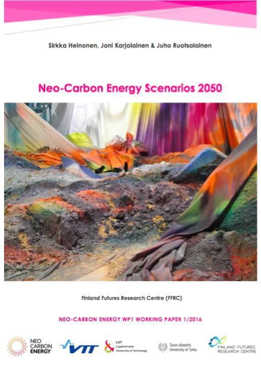Expert survey on the Neo-Carbon Scenarios 2050 Link open 21 st July until 8 th