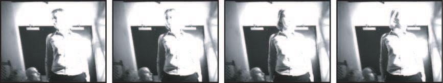 (a) (c) Figure 9: (a) Video of a person taken under harsh lighting using a conventional (8-bit) camera.