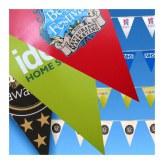 Bunting Single Sided R70 per metre Double Sided R90 per metre Full