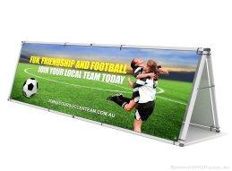 Banner A Frame 240mm x 90mm Heavy Duty Banner A Frame Full Colour Best for promo onal events, sale events,