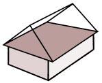 Create 1/2" Overlap 12 IMPORTANT: With laminated or architectural type shingles, the baffles on the underside of the vent MUST sit flush on flat part of shingles as shown and not on dimensional