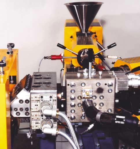 EXTRUSION LINES Laboratory and pilot plants for the processing of polymers Coextrusion systems for Flat