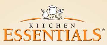 Acceptable Logo Backgrounds The Kitchen Essentials logo is placed on the a white or PMS 7401C tan background. Tekton Oblique Used for headers and main descriptors.