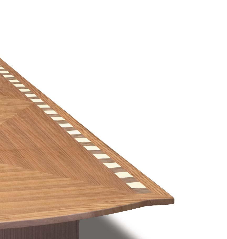 top) Sapele Mahogany Table with