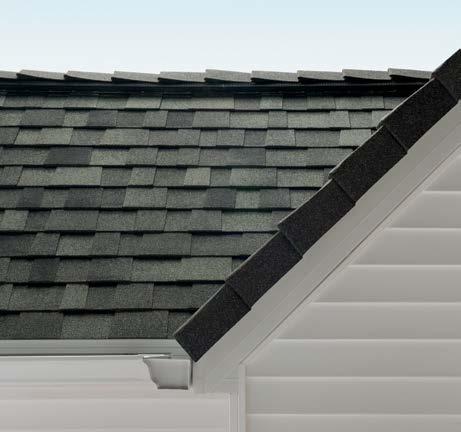 greater dimension and the maximum thickness available in a Duration Series Shingle.