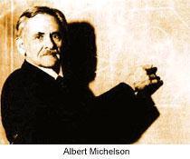 Albert Michelson, born in 1852, Prussia -the pioneer of