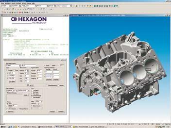 PC-DMIS is the software for CAD-based, computer-simulated program generation.