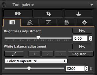 Advanced Adjusting White Balance with Color Temperature White balance can be adjusted by setting a numerical value for color temperature.