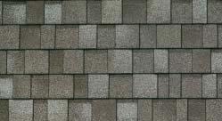 This combination gives these shingles superior tear strength values and great resistance to high winds.