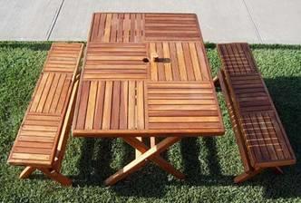 It can be taken outdoors for a meal or party but isn't designed for outdoor living.