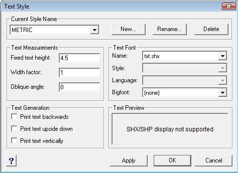 Select the Explore Text Styles tool on the Text toolbar to open the Text Style window. Figure 8.6 Naming a New Text Style As you can see in Figure 8.