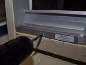 Install "Base" at Vertical Jambs (from Sill to Head) and along Sill (between vertical Bases).