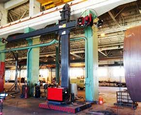 JMT WELDING MANIPULATORS Extend your lift and reach with a JMT welding manipulator.