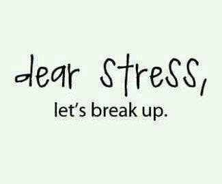 Dear Stress Let s Break Up. How do we deal with the health compromising, but unavoidable, evil of stress?
