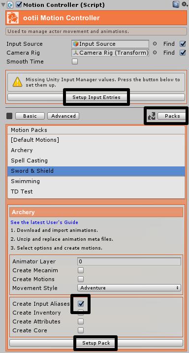 Demo Quick Start This quick start is simply to get the demo up and running in a self-contained project. 1. Start a new Unity 5.5 or higher Project. 2. Download and import the Motion Controller asset.