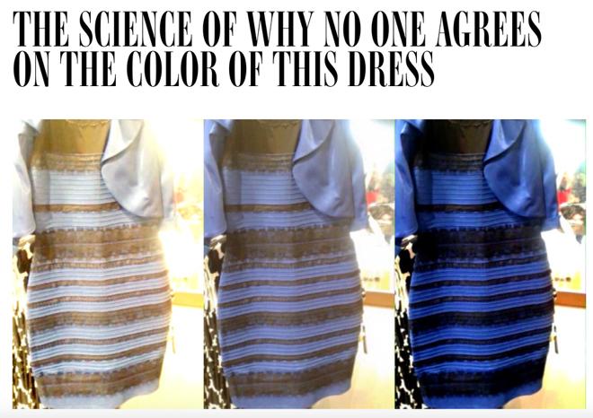What colour do we see? It depends http://www.wired.