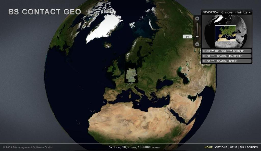 X3D Geospatial Software Technology: Mapping geospatial 2D and 3D data at the correct location on a 3D globe