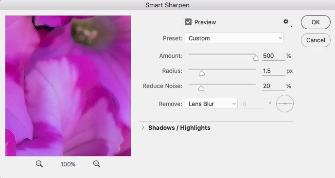 How to restore sharpness after resizing or resampling AFTER you have resized, resampled, and retouched your image, the last step should be to restore sharpness to the image that may have been